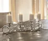 Fink Kerzenleuchter  silberfarben Aluminium, Edelstahl , Produktbild-Vorschau 7