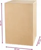 Dekosäule Unlackiertes MDF - Blumensäule für Wohnzimmer - Produktbild-Vorschau 2