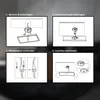 Briloner Slim LED plafoniera, retroilluminazione, piatta, Anteprima dell’immagine prodotto 6