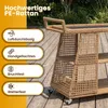 Carrello da servizio COSTWAY, carrello da cucina in Anteprima dell’immagine prodotto 6