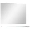vidaXL Miroir mural avec étagère 80×60 cm verre trempé Voir les images du produit 1