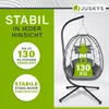 Juskys Hängesessel Aria mit Kissen - höhenverstellbar & Produktbild-Vorschau 13
