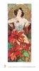 Alfons Mucha 2026 - Bild-Kalender 33x60 cm - Kunstkalender Produktbild-Vorschau 2