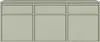 Selsey Evo - Sideboard 3-türig hängend mit 3 Schubladen, Produktbild-Vorschau 5