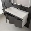 Badmöbel Set Venus Anthrazit 100 | Waschtisch 100 cm Produktbild-Vorschau 3