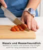 6er Set Frühstücksbrettchen aus Bamboo, Frühstücksbrett 6cm Produktbild-Vorschau 6