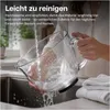 Rührschüssel aus Glas für KitchenAid 4.8L – Griff, Ausguss Produktbild-Vorschau 4