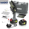 Mini motosega MASKO® con batteria da 8000 mAh | Motosega Anteprima dell’immagine prodotto 5