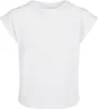 Urban Classics Girls Organic Extended Shoulder Tee bianco - Anteprima dell’immagine prodotto 1
