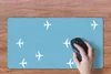 MuchoWow® Mauspad Mousepad Flugzeug - Herz - Muster 60x30 Produktbild-Vorschau 3