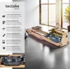 Dřevěný veslovací trenažér titanový, skládací, nosnost 150 Náhled obrázku produktu 2