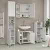 Vicco Waschbeckenunterschrank Fynn, 60 x 54 cm, Weiß Produktbild-Vorschau 4