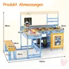 Cucina da esterno per bambini in fango con tavolo da picnic Anteprima dell’immagine prodotto 2