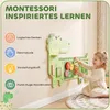 AIYAPLAY Montessori Motorikbrett Holz Busy Board Produktbild-Vorschau 5