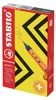 STABILO Tintenroller -  worker+ - fein - 10er Pack - rot Produktbild-Vorschau 8