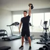 ACTIGET Kettlebell per allenamento, manubrio da 10 kg Anteprima dell’immagine prodotto 5