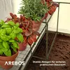AREBOS Premium Foliengewächshaus 120x186x190 cm | 2 Ebenen, Produktbild-Vorschau 11