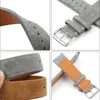 BStrap Suede Leather remienok na Huawei Watch GT2 42mm, Náhľad obrázku produktu 5