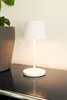 LED-Tischleuchte ROLF KERN „Club“ 25cm weiß Akku dimmbar Produktbild-Vorschau 6