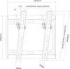 Support mural pour téléviseur PUREMOUNTS PM-BT200, VESA 200 Voir les images du produit 4