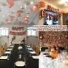 Deko Party Set Geburtstag 40 Teile rose gold Champagner Produktbild-Vorschau 4