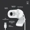 Webcam Logitech Brio 100 FHD mit weißem Mikrofon Produktbild-Vorschau 16
