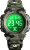 Alienwork Seven-color LED Digital Kinderuhr Jungen Mädchen Produktbild-Vorschau 1