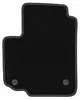 Fahrermatte Automatte Velours Schwarz für Fiat Sedici Produktbild-Vorschau 1
