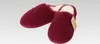 Hausschuhe Pantoffel Wolle farbig bordeaux Linke Produktbild-Vorschau 2