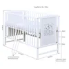 Baby-Delux Babybett Gitterbett Mia weiß 120x60 Bettset Produktbild-Vorschau 3