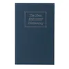 A blue book safe with the title 'The New ENGLISH Dictionary' embossed on the cover. Produktbild-Vorschau