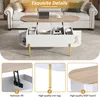 MODFU Table Basse avec Rangement - Table de Salon Moderne Voir les images du produit 5