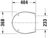 Duravit WC-Sitz DURAPLUS ohne Absenkautomatik weiß Produktbild-Vorschau 4