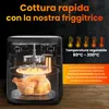 Extralink Air Fryer 6,5 l friggitrice ad aria 1800 W con Anteprima dell’immagine prodotto 10