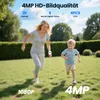 4-delige set FOSSENXE 4MP zonnepanelen-wifi Productafbeelding-voorbeeld 2