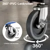 Wiltec Rollsitz bis 150 kg, Werkstatthocker mit Rollen, Produktbild-Vorschau 5