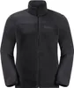 A black fleece jacket with a zipper. Produktbild-Vorschau