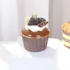 6Pcs Artificial Fake Cupcake Simulation Decorative Cupcake Voir les images du produit 5