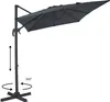 AXI Coco Ampelschirm Rechteakig 200 x 300 cm in Anthrazit / Produktbild-Vorschau 1