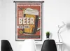 MuchoWow® Wandteppich Wandbehang Mannshöhle - Bier - Produktbild-Vorschau 4