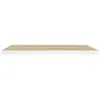 Schweberegale 2 Stk. Eichen-Optik und Weiß 80x23,5x3,8 cm Produktbild-Vorschau 5