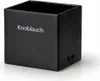 A black ceramic storage container for garlic, with the word "Knoblauch" (German for garlic) printed on the front. Anteprima dell’immagine prodotto
