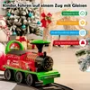 GOPLUS Kinder Elektro Zug, Kinderfahrzeug mit 16 STK. Produktbild-Vorschau 2