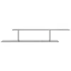 vidaXL Étagère TV murale gris béton 125x18x23 cm Bois Voir les images du produit 12