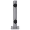 vidaXL Pied de parasol pour mât Ø32/34/38 mm Argenté Acier Voir les images du produit 1