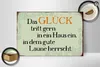 Holzschild Spruch 30x20cm Glück tritt gern ein gute Laune Produktbild-Vorschau 3