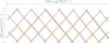 vidaXL Scherenzaun 5 Stk. Tannenholz 180x60 cm Produktbild-Vorschau 6