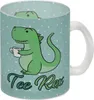Tee Rex Glas Tasse mit Dinosaurier mit Tasse Motiv Produktbild-Vorschau 1