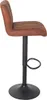riess-ambiente Drehbarer Barhocker PORTLAND vintage braun Produktbild-Vorschau 8