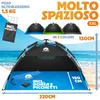 Tenda da spiaggia pop-up ELONEO con protezione UV 80+, Anteprima dell’immagine prodotto 7
